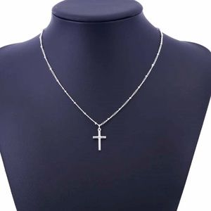 Silver Cross Necklace